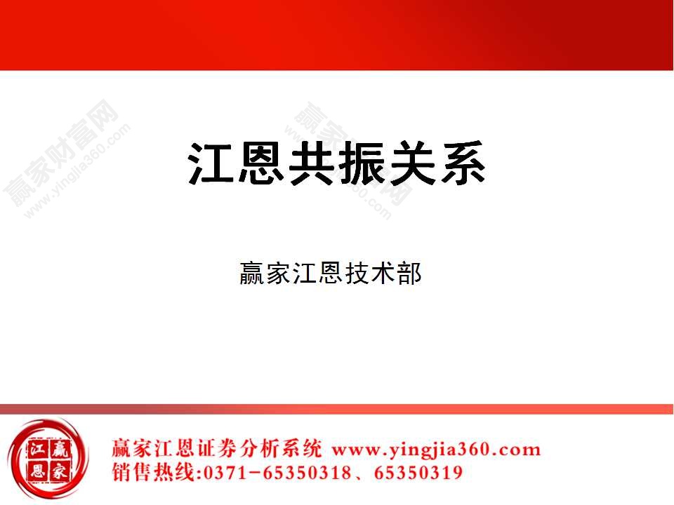 江恩共振關(guān)系