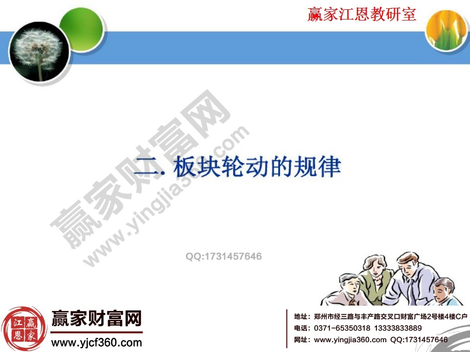 板塊輪動的規律